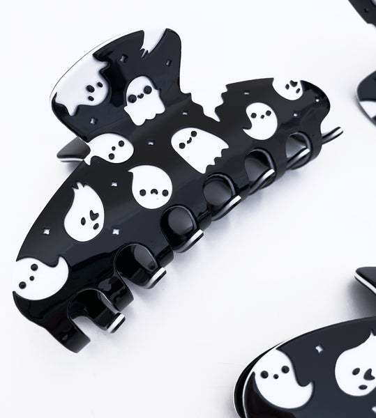 Ghost Friends Claw Clip Acrylic Jaw Clip