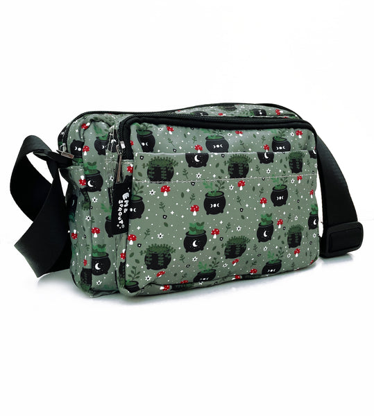 Plant Cauldron Crossbody Bag