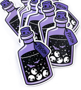Poison Bottle Sticker