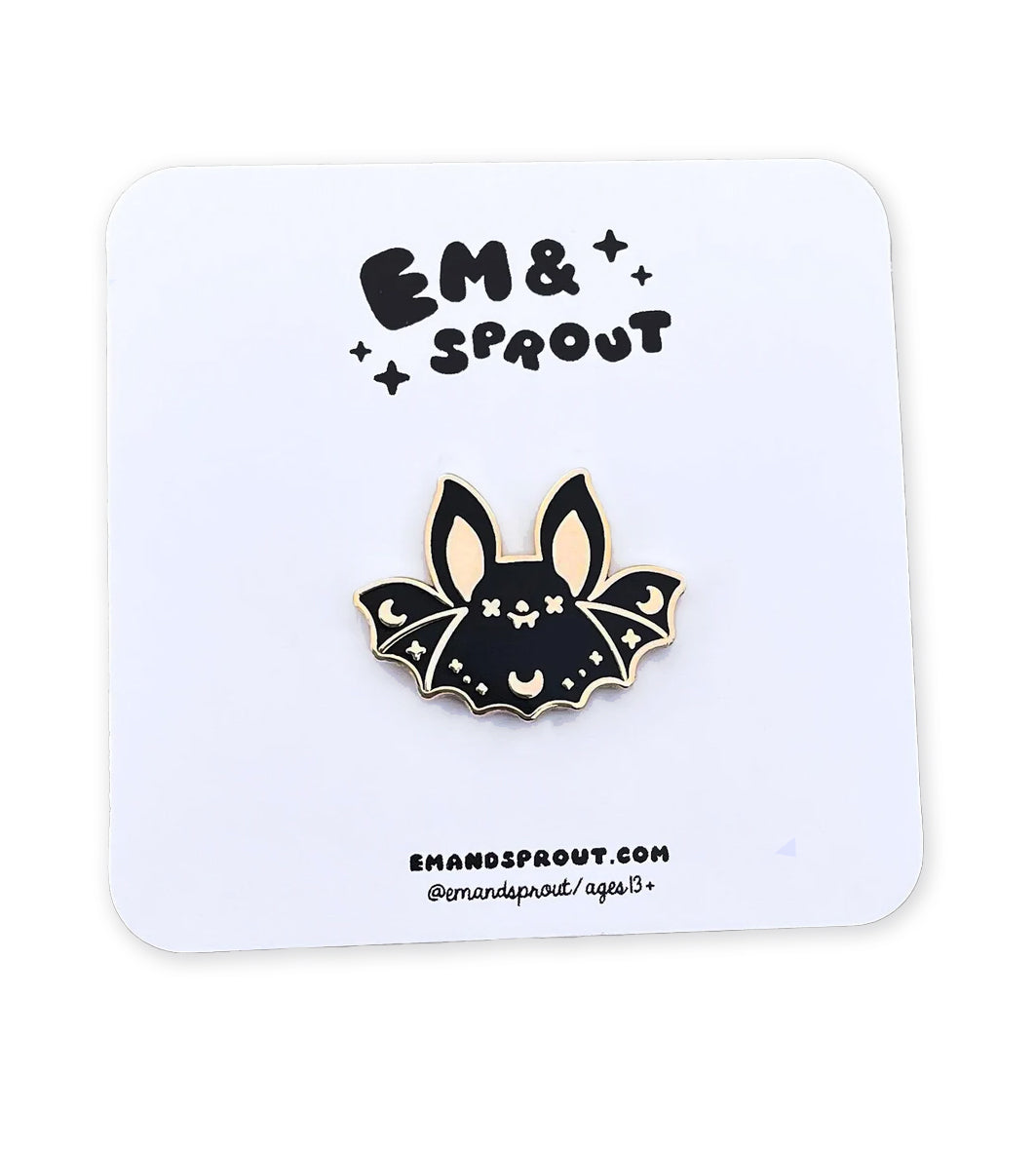 Cute Bat Enamel Pin