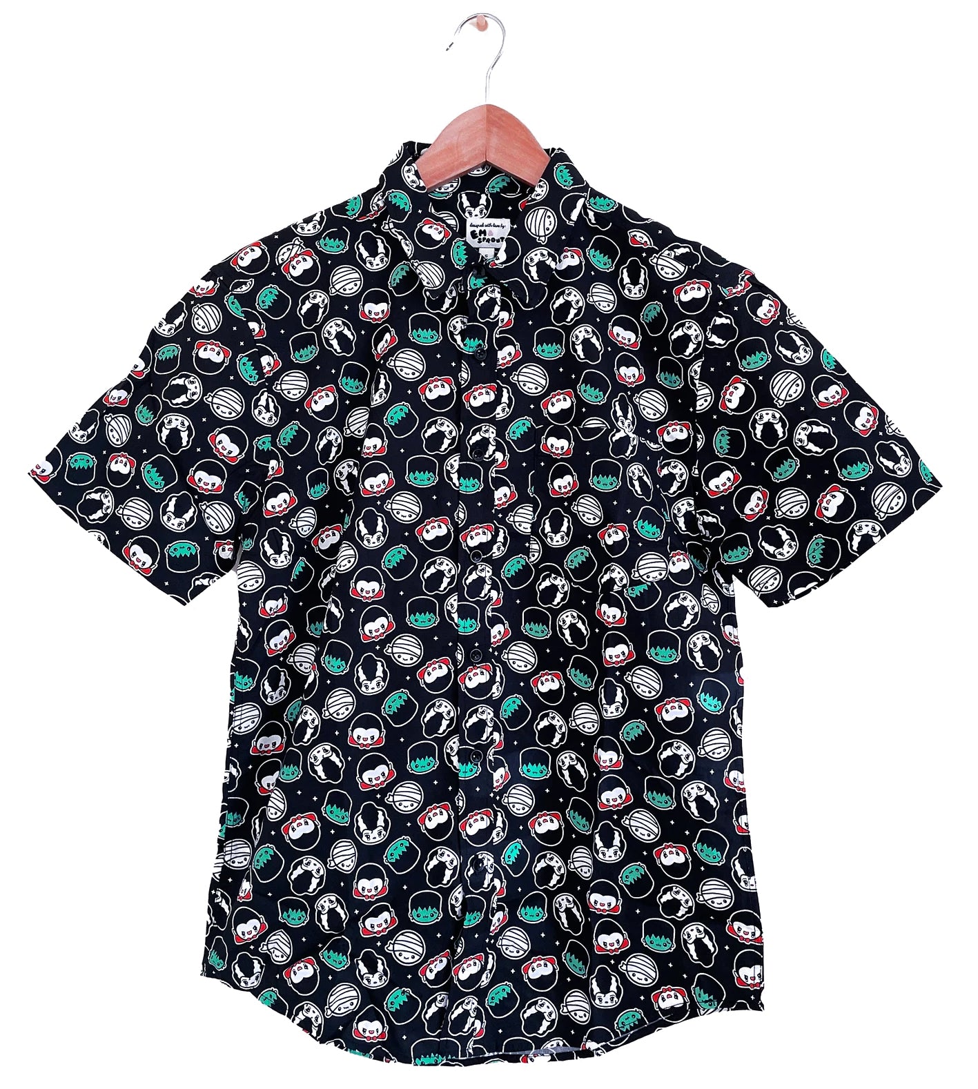 Monster Collection Button Down Unisex Shirt – Em & Sprout