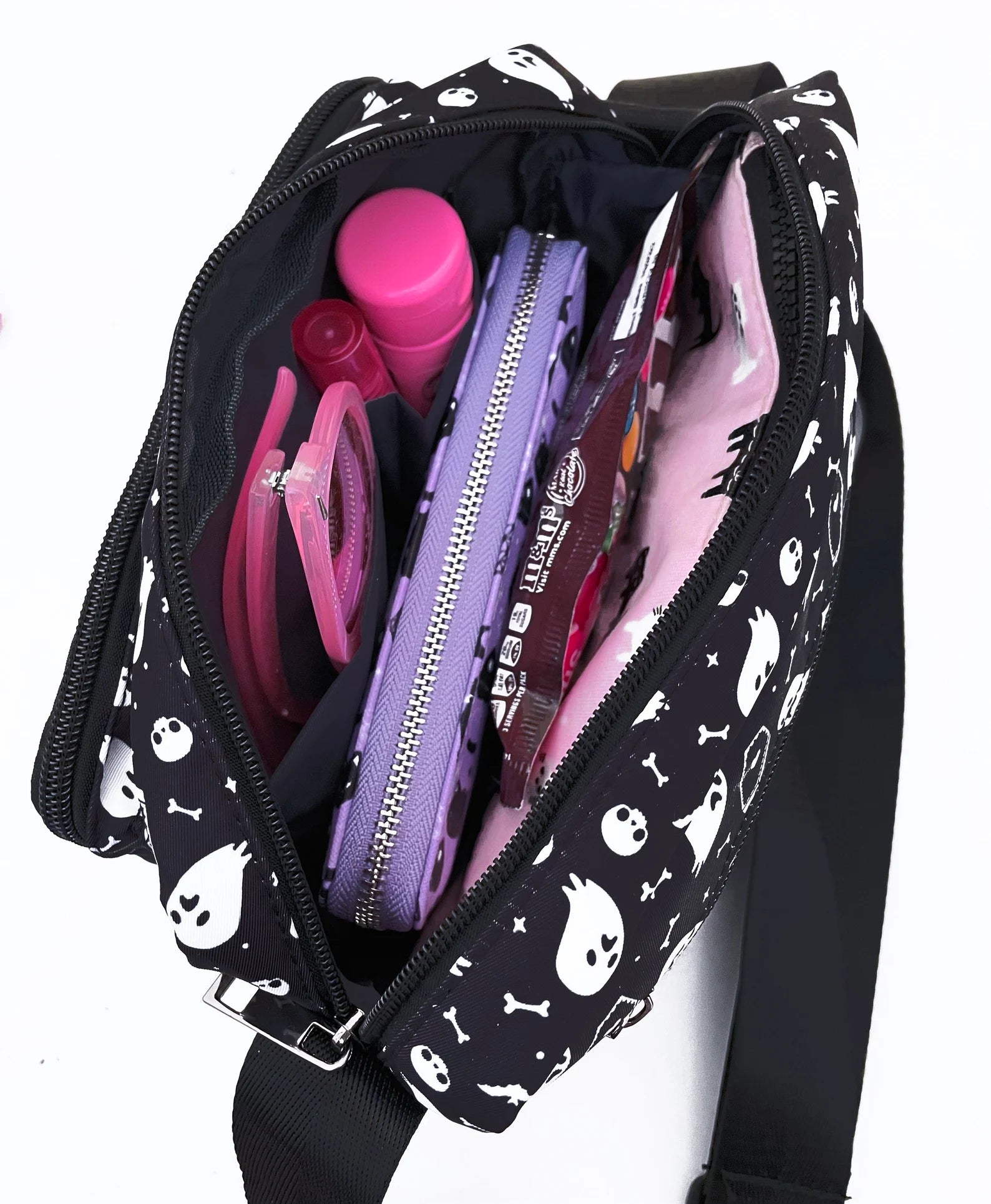 ? Cute Happy Ghost Bag Em & Sprout Backpack Crossbody Convertible Halloween il_fullxfull.5360837688_expo.jpg main image 4