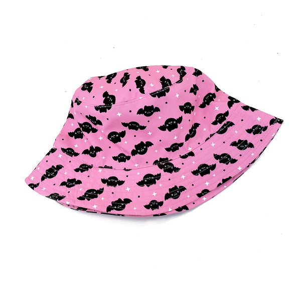 Pink Bats Bucket Hat