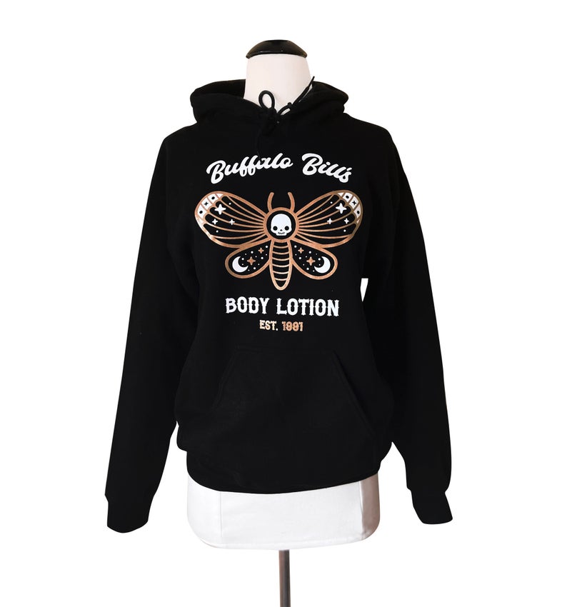 Deaths Head Moth Buffalo Bill Hoodie