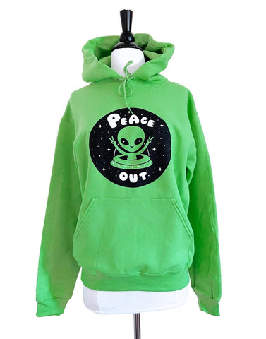 Alien UFO Hoodie Unisex Sweatshirt