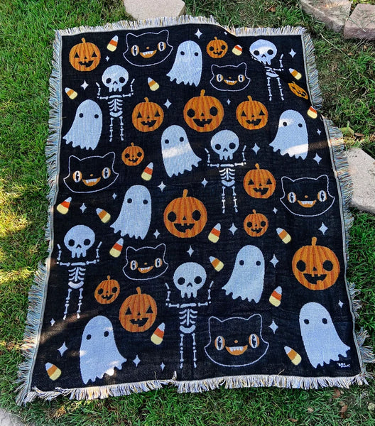 Halloween Collection Woven Blanket
