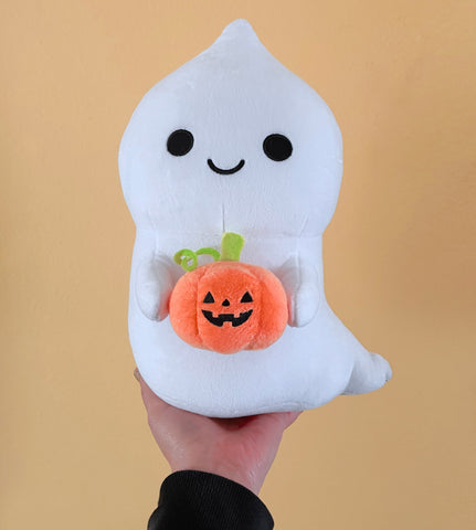 Pumpkin Ghost Plush